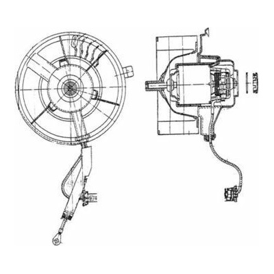 Vnitřní ventilátor MAHLE AB 37 000P (AB37000P)