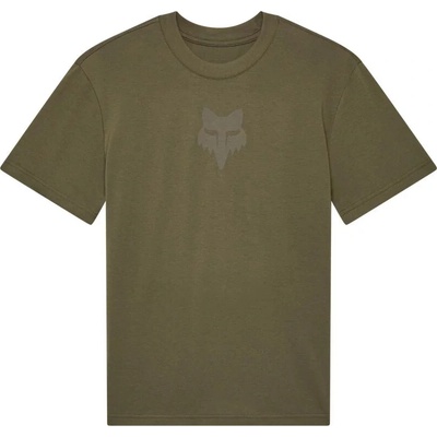 Fox Womens Fox Head Basic Tee military green