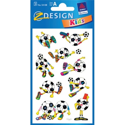 Avery Z-Design fotbalové míče hrající fotbal 54108!