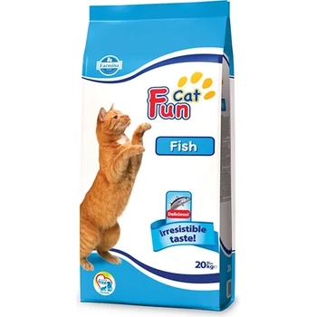 Farmina Fun Cat Fish - храна за котки в зряла възраст с нормални нива на физическа активност с риба 20.00 кг