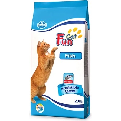 Farmina Fun Cat Fish - храна за котки в зряла възраст с нормални нива на физическа активност с риба 20.00 кг
