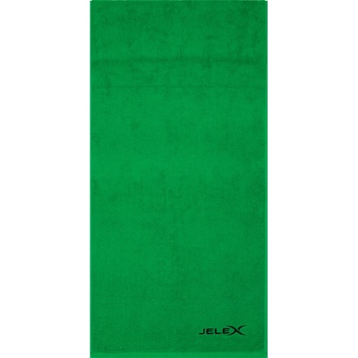JELEX Хавлиена кърпа JELEX 100FIT Fitness Towel with Zipped Pocket green