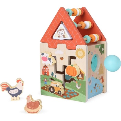 2Kids Toys motorická kostka Farma 2 v 1 – Zboží Dáma