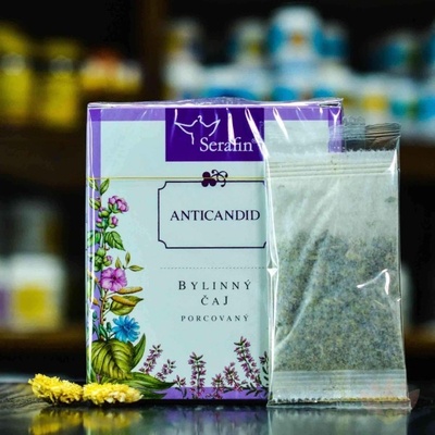 Serafin byliny Anticandid bylinný čaj porcovaný 250 ml