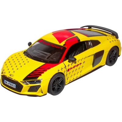 Kinsmart Audi R8 Coupé 2020 Livery EditionBarva: žlutá1:36