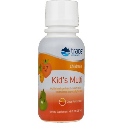 Trace Minerals Children's / Kid's Multi [257 мл] Цитрусов пунш