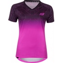 Force POINTS krátky rukáv čierno-biely dámsky