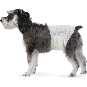 Amazon Basics Dog Diapers for Males, Disposable Diapers, 50 Pack, White