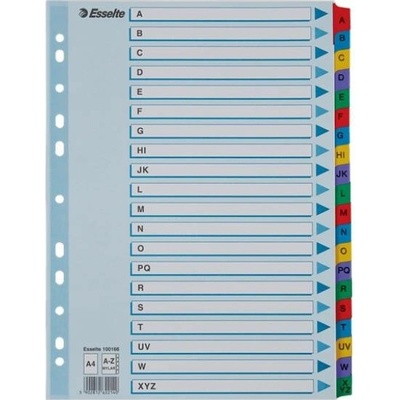 Rozdružovač A4 barevný - 12 listů A-Z 1307/1001660