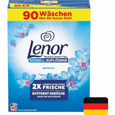 Lenor Universal prací prášok Aprilfrisch 4,95 kg 90 PD