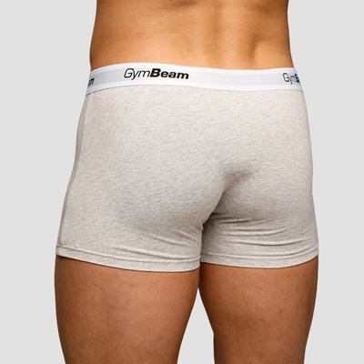GymBeam boxerky Essentials 3Pack Grey