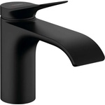 Hansgrohe Vivenis - Смесител за мивка 80, EcoSmart, черен мат 75012670 (75012670)