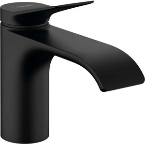Hansgrohe Vivenis - Смесител за мивка 80, EcoSmart, черен мат 75012670 (75012670)