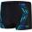 Speedo Мъжки къси панталони Speedo Tech Print Aquashorts Mens - Black/Blue