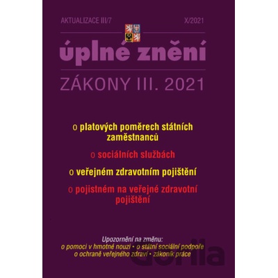 Aktualizace III/7 - veřejné zdravotní pojištění - Poradce s.r.o.