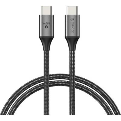 ORICO кабел Cable USB C-to-C PD 100W Charging 1.0m Black - CDX-100CC-BK (CDX-100CC-BK-BP)