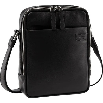 Picard Relaxed Leather Men's Bag Čierna