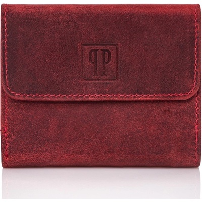 Paolo Peruzzi kožená peňaženka Red T 11