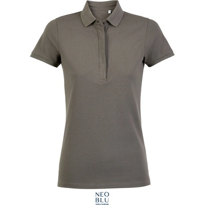 NEOBLU Polokošile Owen Women krátký rukáv dámská COT-243189q3001 Šedá světlá