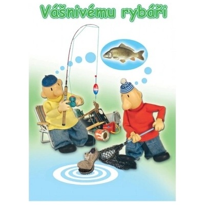 NG 95120 Blahopřání PAM VÁŠNIVÉMU RYBÁŘI otevírací, A5 2x165x230