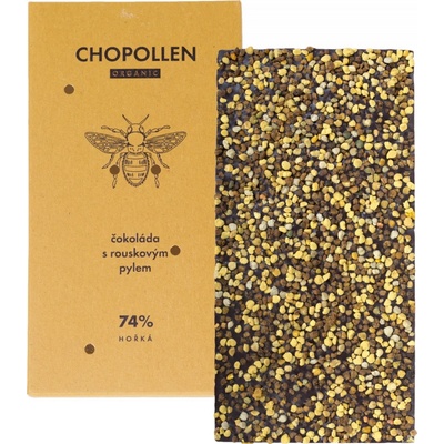 Chopollen BIO hořká s rouskovým pylem 74%, 85 g