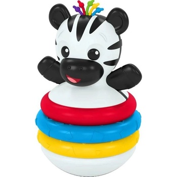 Baby Einstein Бебешка гризалка Baby Einstein - Stack & Wobble Zen (16709)