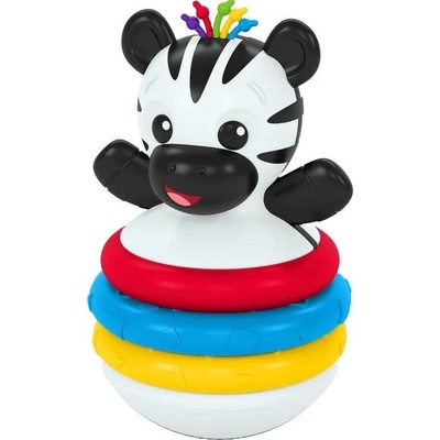 Baby Einstein Бебешка гризалка Baby Einstein - Stack & Wobble Zen (16709)