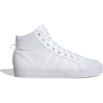 Adidas Мъжки обувки Adidas Bravada 2.0 Lifestyle Skateboarding Canvas Mid-Cut Shoes Mens - Triple White