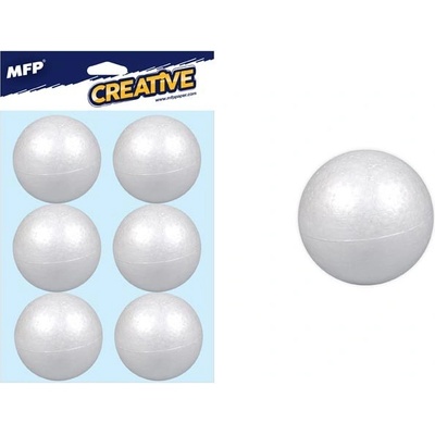 MFP guľa 6cm 6ks hladká