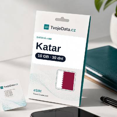 eSIM Katar 10 GB / 29 dní