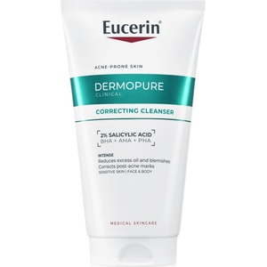 Eucerin DermoPure Clinical Correcting Cleanser ексфолиращ почистващ гел за лице и тяло 150ml