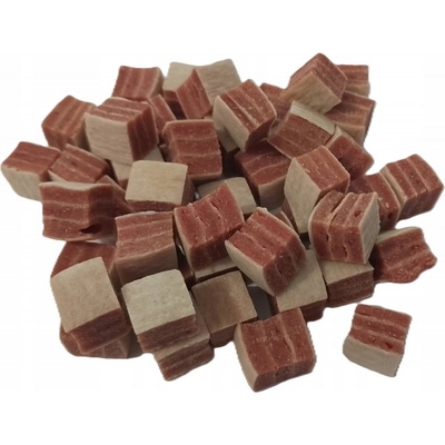 Psí pamlsek mini sendviče měkké kousky s králíkem a rybou WAFI 500 g