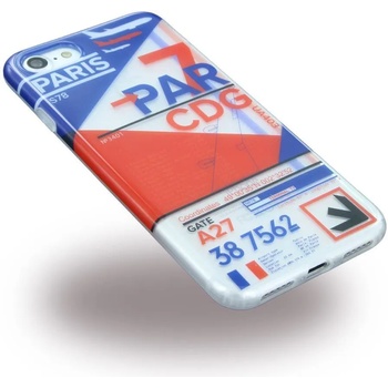 Image 1 of BENJAMINS Луксозен Калъф за iPhone SE 2022/2020 8/7, Benjamins Paris CDG Soft Case, Цветен (BJ7AIRCDG)