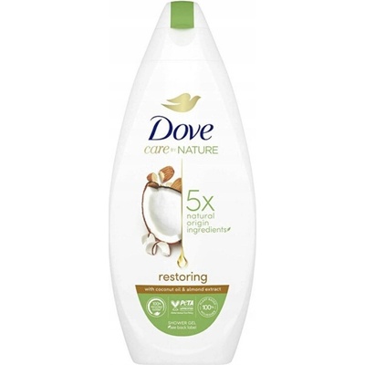Dove Care by Nature kokosový 225 ml