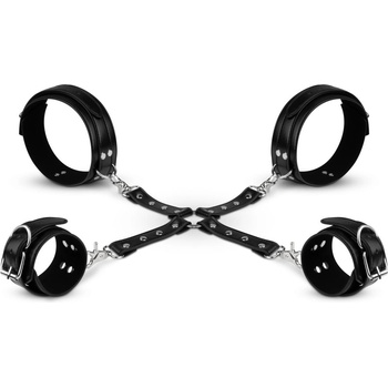 Bedroom Fantasies Cuffs & Hogtie Set Black