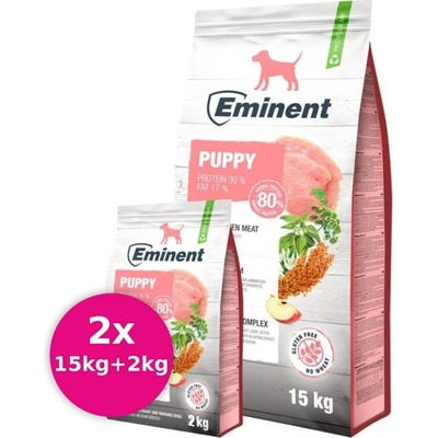 Eminent Puppy 2 x 17 kg