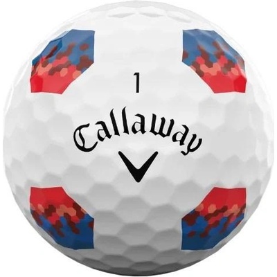 Callaway Chrome Soft RED/BLU,TRU TRACK 23 3 bal.