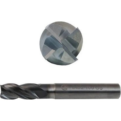 NÁSTROJE CZ Fréza 25-121/50/60mm, 4břity, stopka 25mm, sražení 0,5x45°, čelní válcová, břit přes střed - CZTK-8452-250-GS-HB