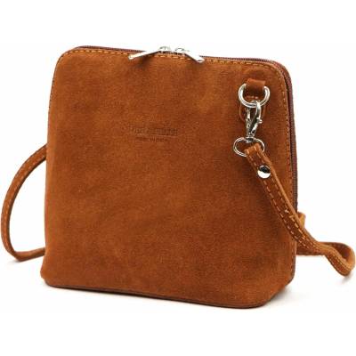 Barberinis dámska Malá Zamatová Hnedá Crossbody Kabelka Na Rameno 1703