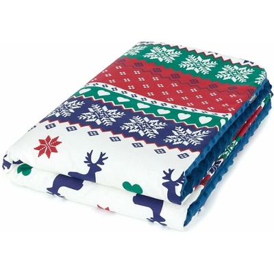 Mamo Tato Obojstranná deka Bavlna Minky Merry Christmas
