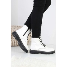 Timelook fashion kotníkové boty J213WH bílé