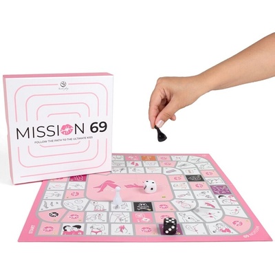 Secret play board game for couples mission 69
