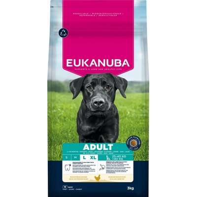 Eukanuba Adult Large kuře 3 kg