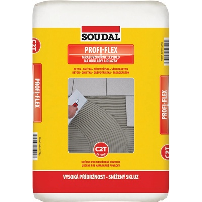 Soudal PROFI-FLEX Mrazuvzdorné cementové lepidlo 25 kg