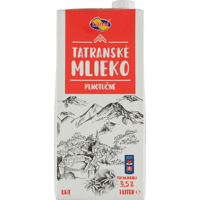 Tami Tatranské plnotučné mlieko 1 l