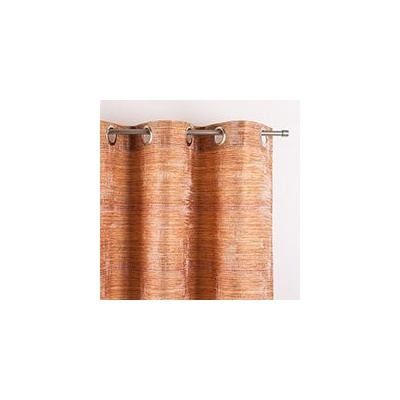 Matějovský Dekoračný záves NATALIA ORANŽOVÁ, 100% Polyester, metráž (šírky 3 m) x 1m