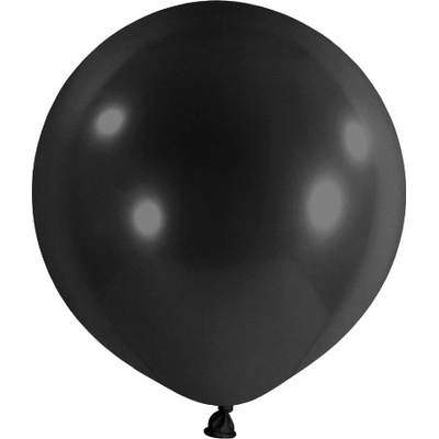 Balónik Fashion Jet Black 60 cm D14 Čierny