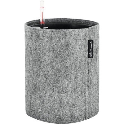 Lechuza Látkový samozavlažovací kvetináč Trendcover 23 x 26,5 cm tmavo sivý