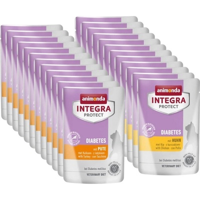 Animonda Integra Protect Diabetes Morčacie / Kuracie 24 x 85 g