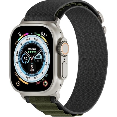 Next One Каишка Next One - Adventure Loop, Apple Watch, 45/49 mm, сива/зелена (AW-4549-ADV-GRGRN)